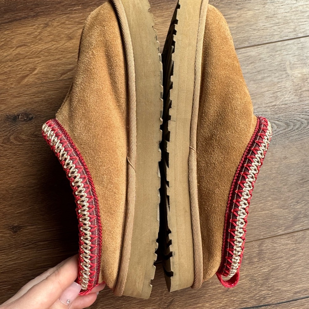 UGG Youth Tasman platforms chestnut size 5 - Picture 5 of 6